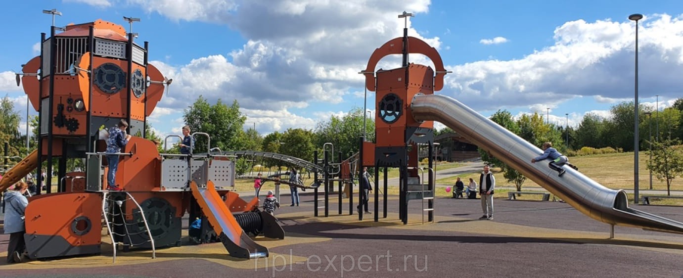 Детские площадки из HPL Compact