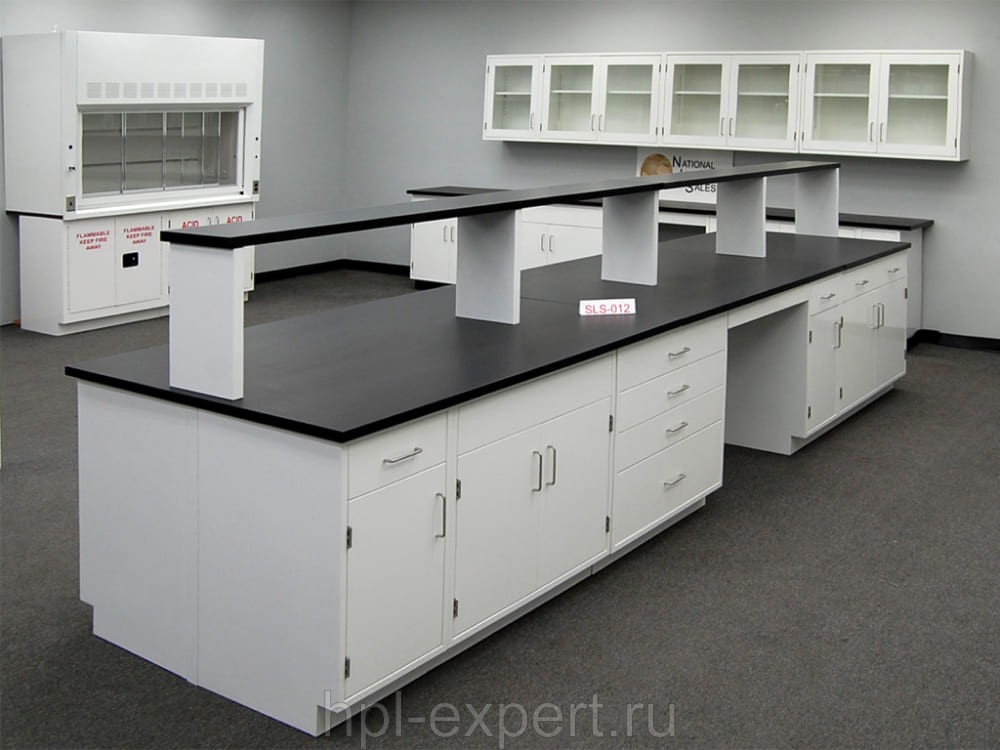 Лабораторная мебель из HPL Compact_фото1