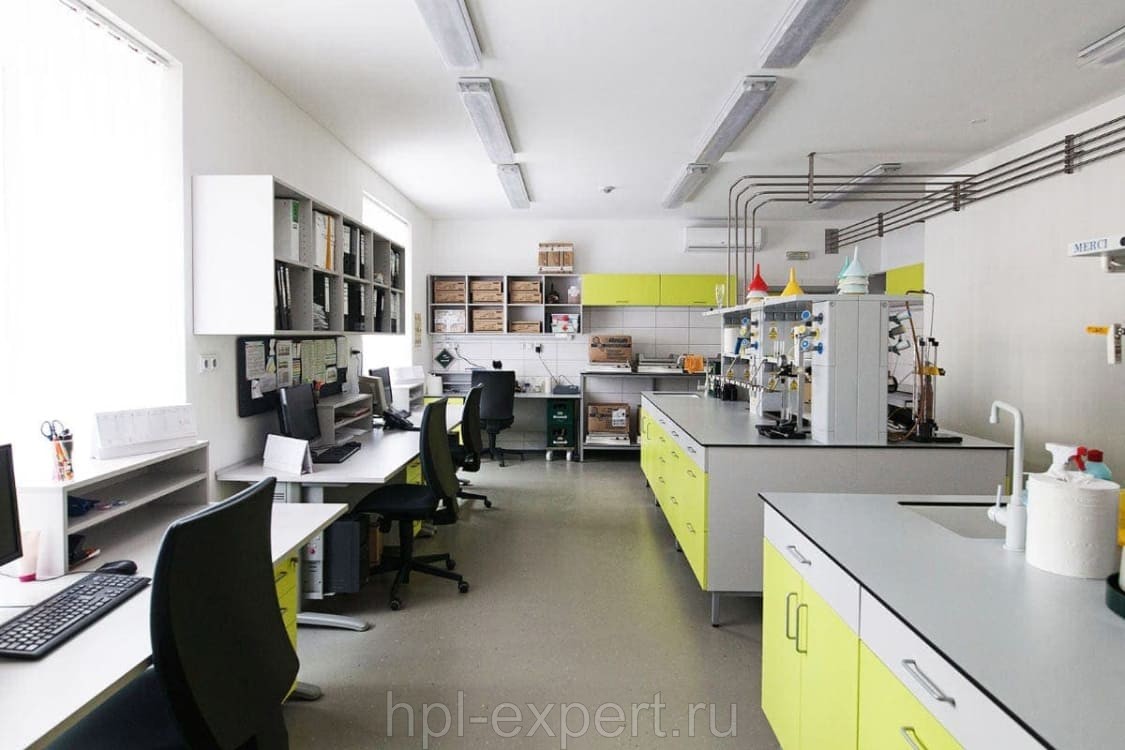 Лабораторная мебель из HPL Compact_фото5