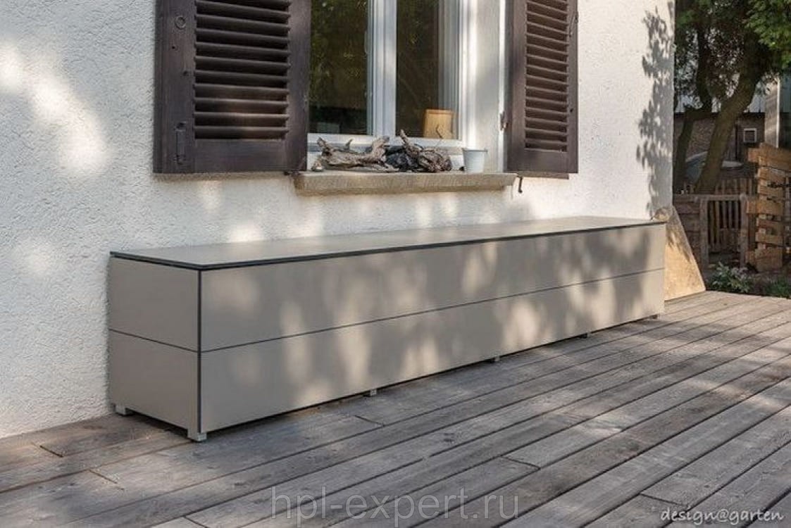 Уличная мебель и кухни из HPL Compact, фото 26